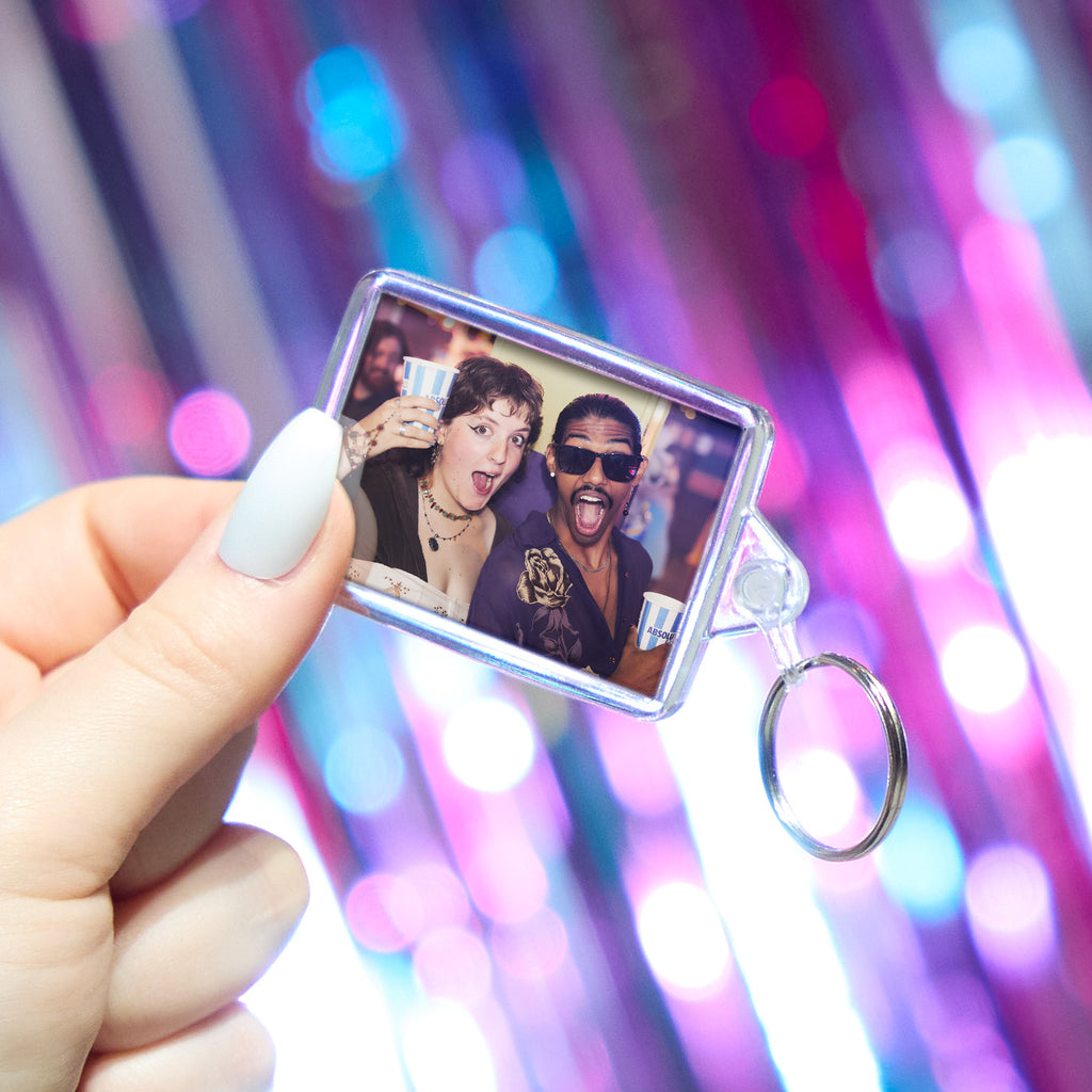 Personalised Photo Keyring - (with 2x different photos on each side)